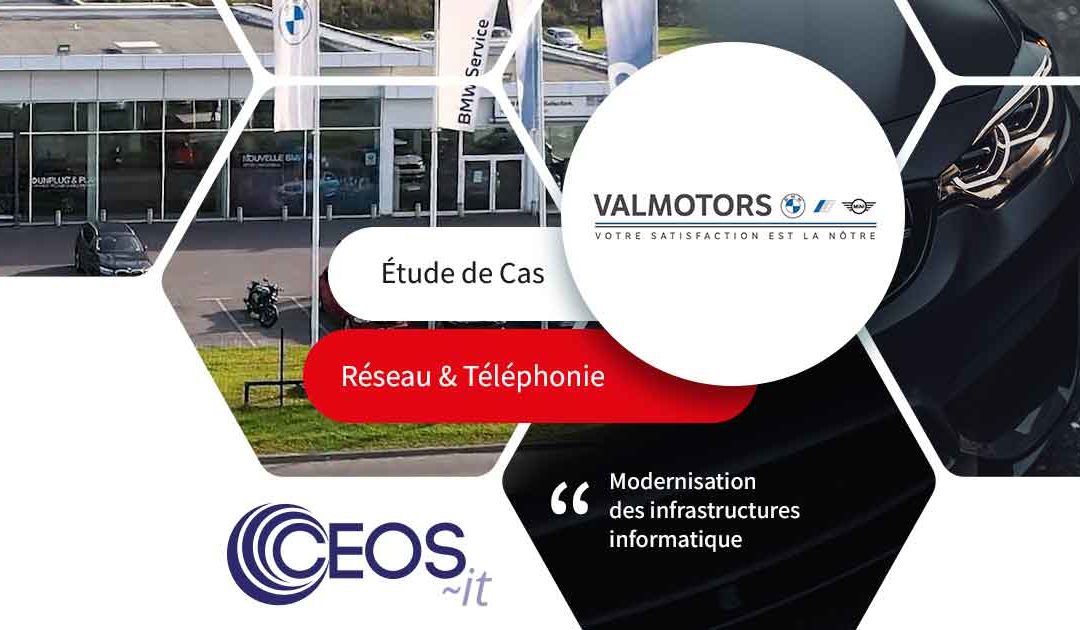 Modernisation des infrastructures informatique de la concession automobile BMW Valmotors